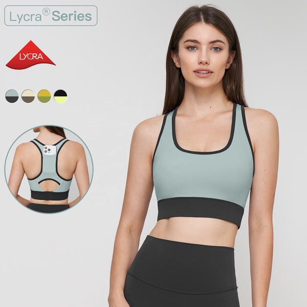 Women Adjustable Buckle Recycled Sports Bra Wholesale